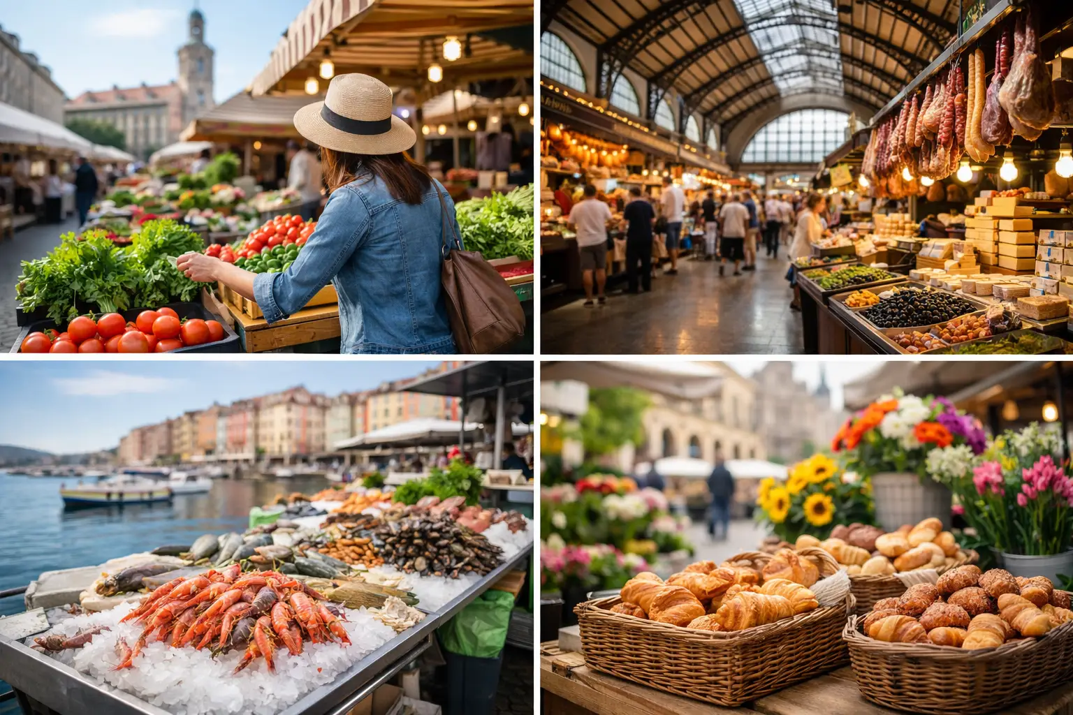 12 marches locaux a visiter en Europe