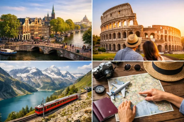 7 idées d’itinéraire Europe en 3 jours