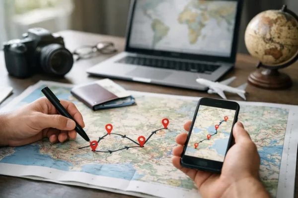 Comment construire un itinéraire multi étapes