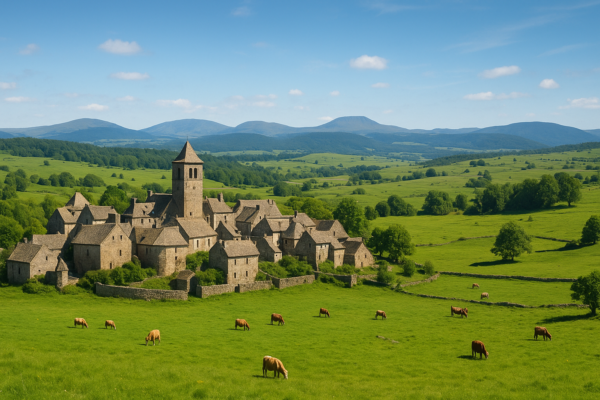 Image de couverture pour l’article "Les plus beaux villages de Laubrac et conseils pour visiter"