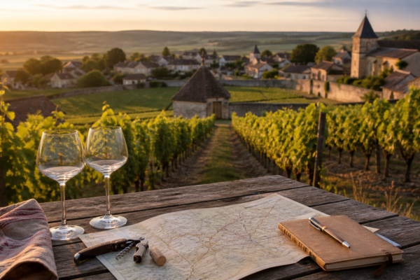 Route des vins de Bourgogne : itineraire 4 jours (2026)