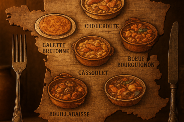 Guide des spécialités culinaires régionales françaises : l’essentiel