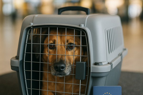 Voyager en avion avec son chien : règles et astuces par compagnie