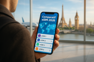 Comparatif des eSIM pour voyageurs : quelle carte choisir en 2026 ?