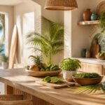 Déco dépaysante : cuisine tropicale, végétale ou voyage