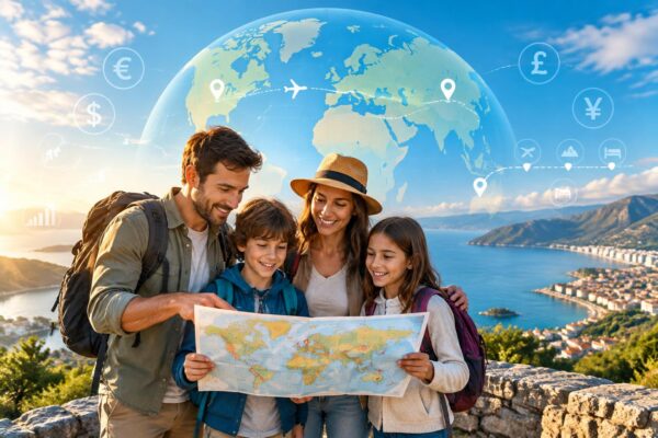 Budget tour du monde en famille : 50 000 à 80 000 €