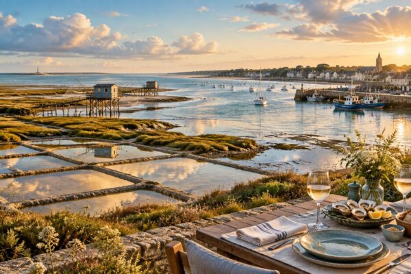 Côte atlantique : dégustations de Guérande à Royan