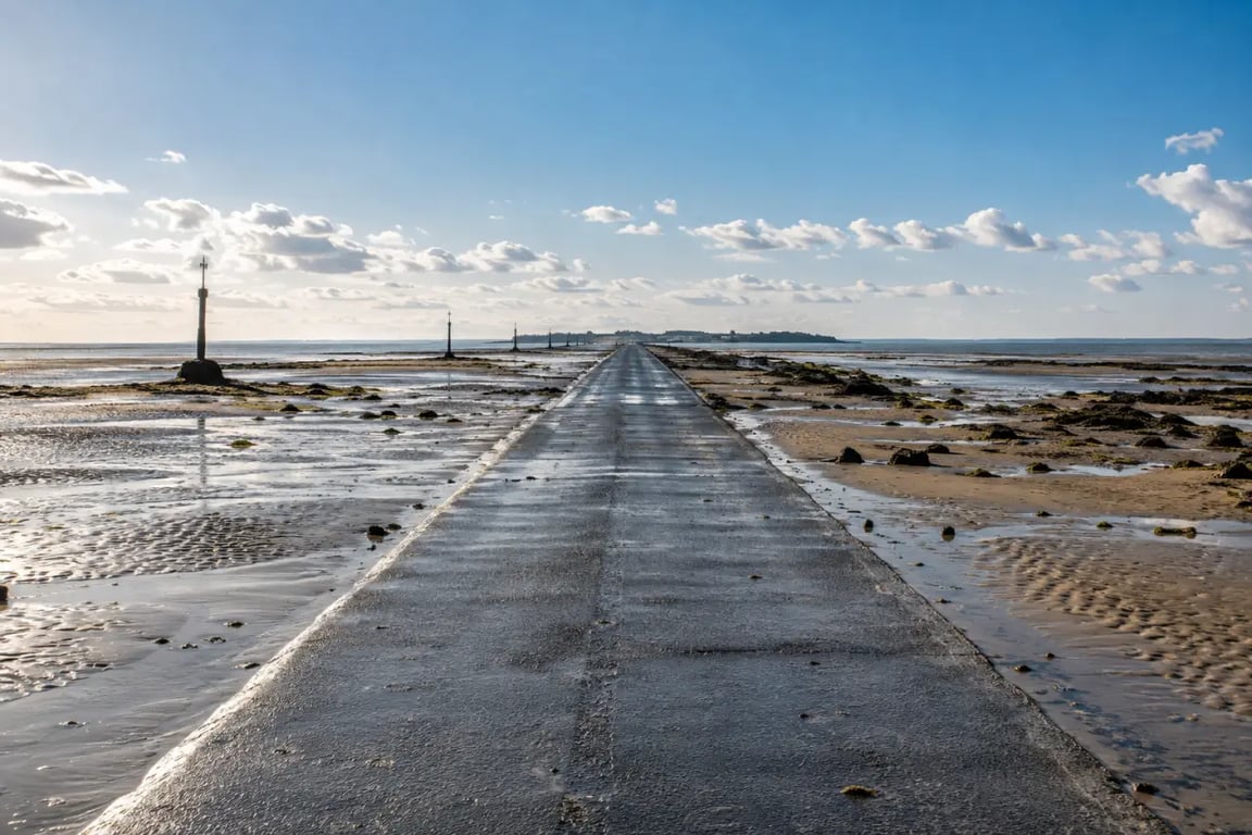 Escapade gourmande sur la côte atlantique au Passage du Gois à Noirmoutier