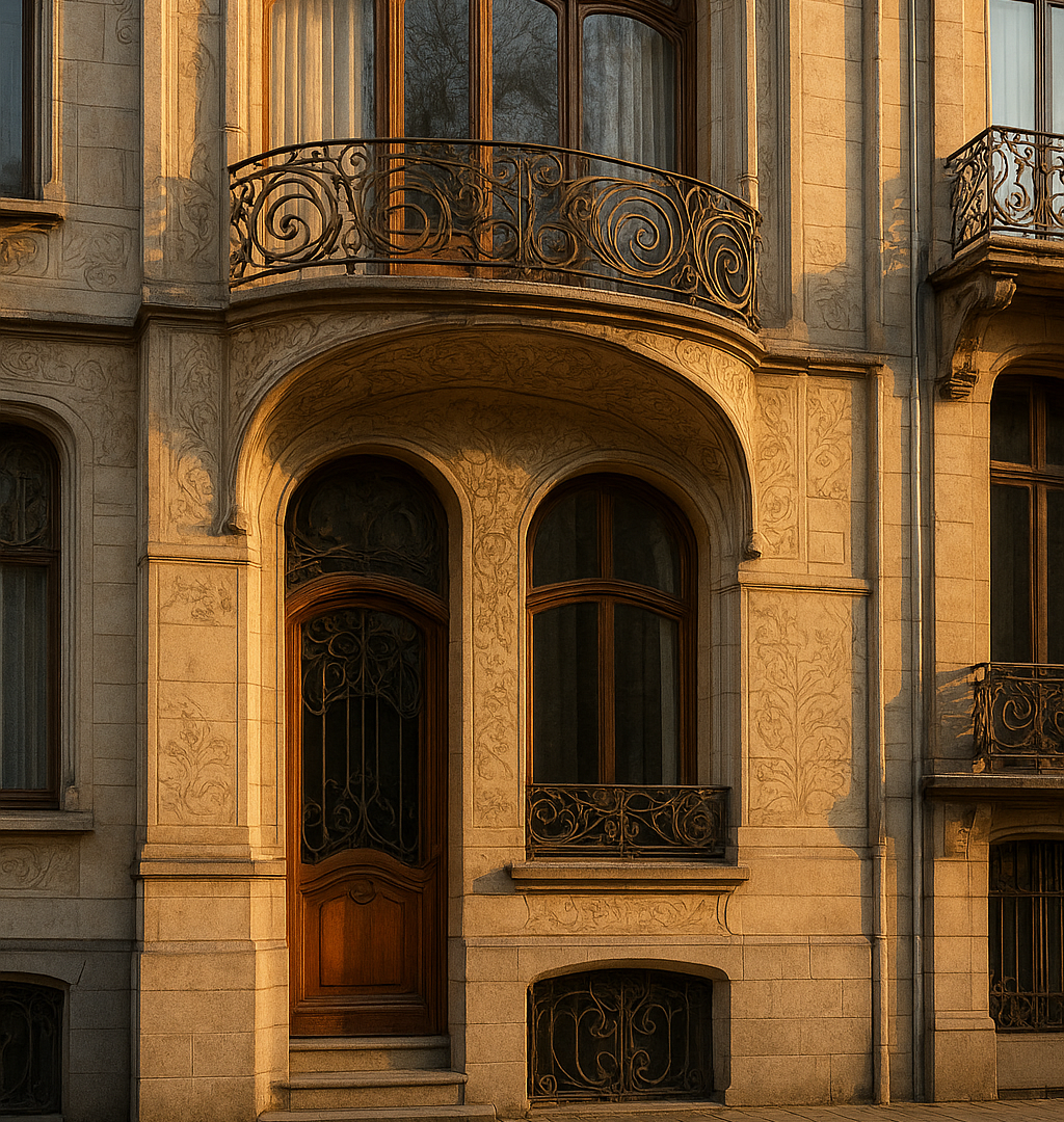 Parcours Art nouveau à Bruxelles : itinéraire à pied en 2 h