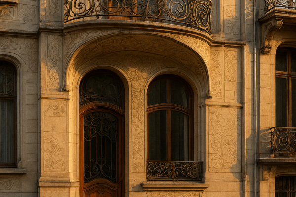 Parcours Art nouveau à Bruxelles : itinéraire à pied en 2 h